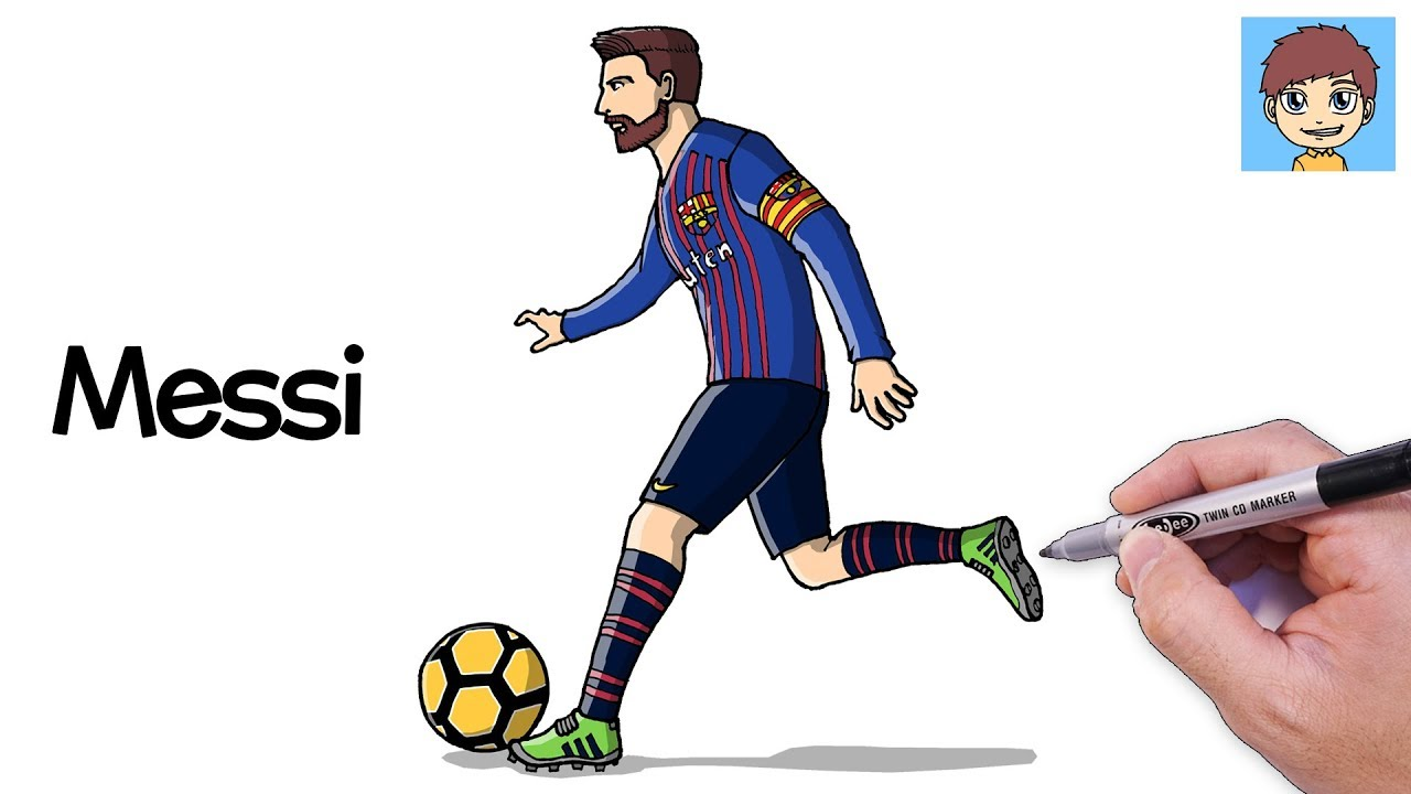 Dessiner Messi football