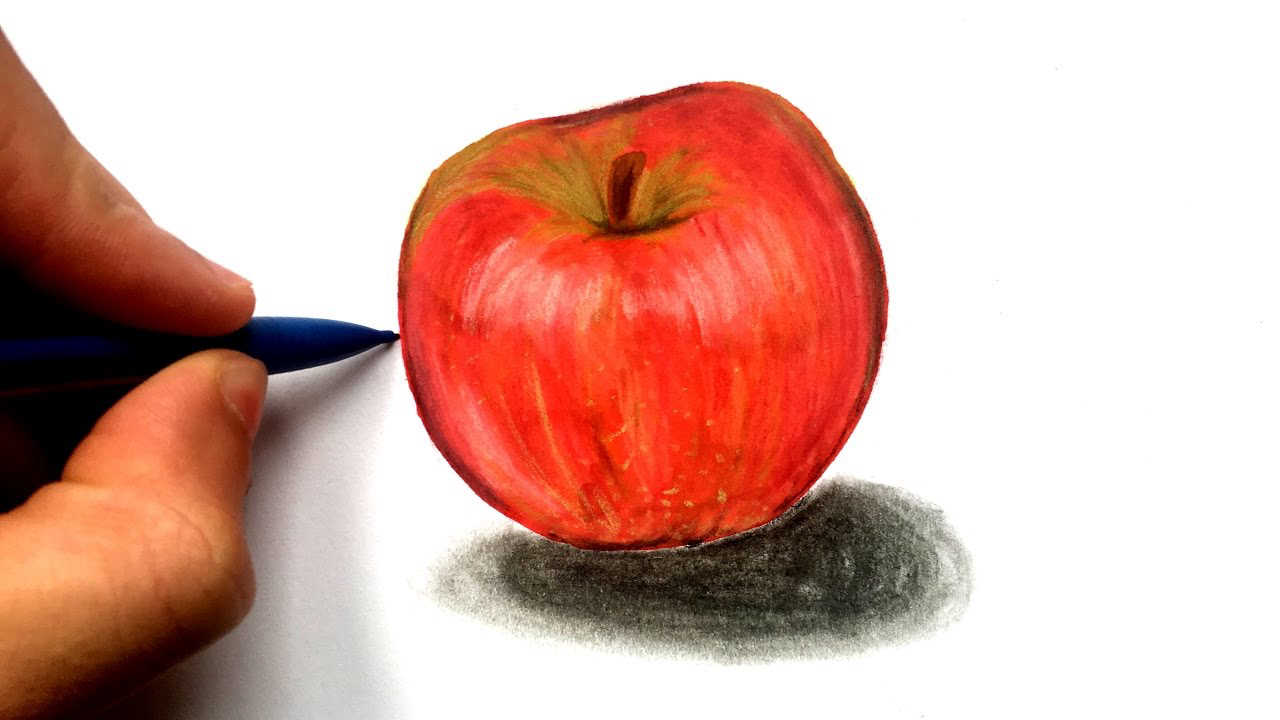 techniques pour dessiner fruits